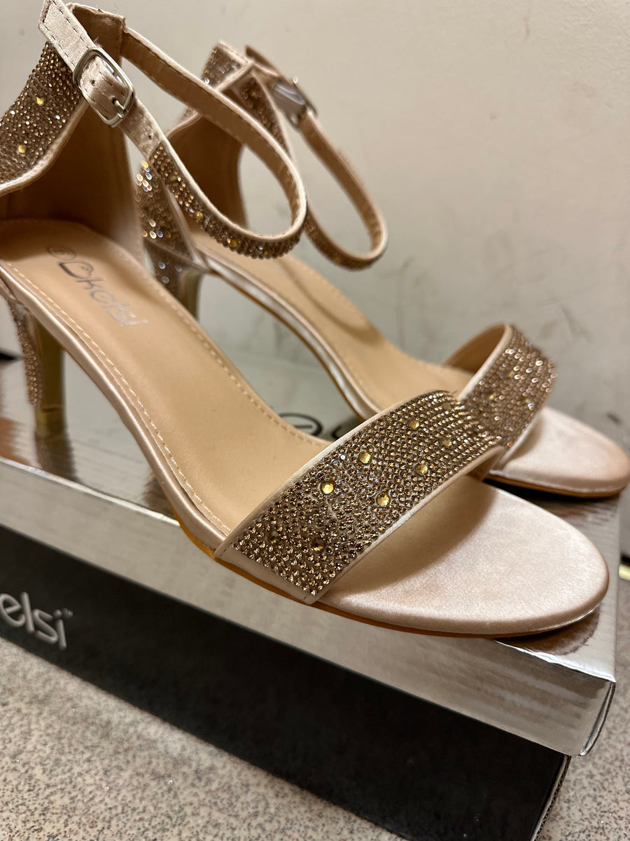 Gold Kelsi heels lovely looks ni